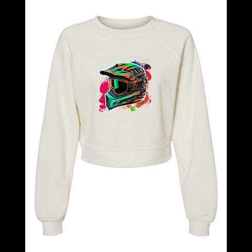 Motorcycle helmet Bella canvas hoodie 7505
